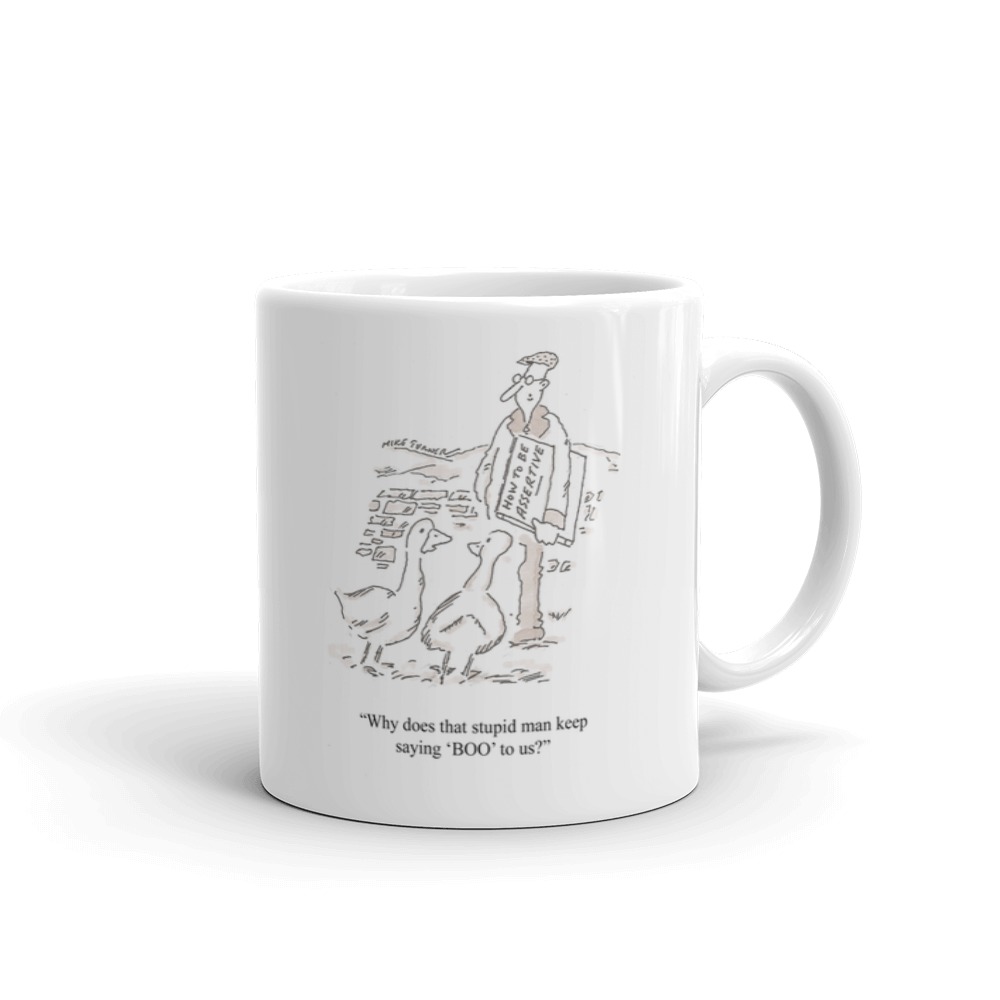 White Glossy Mug
