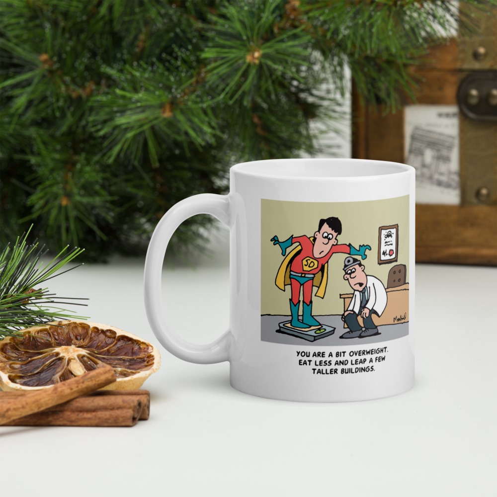 White Glossy Mug