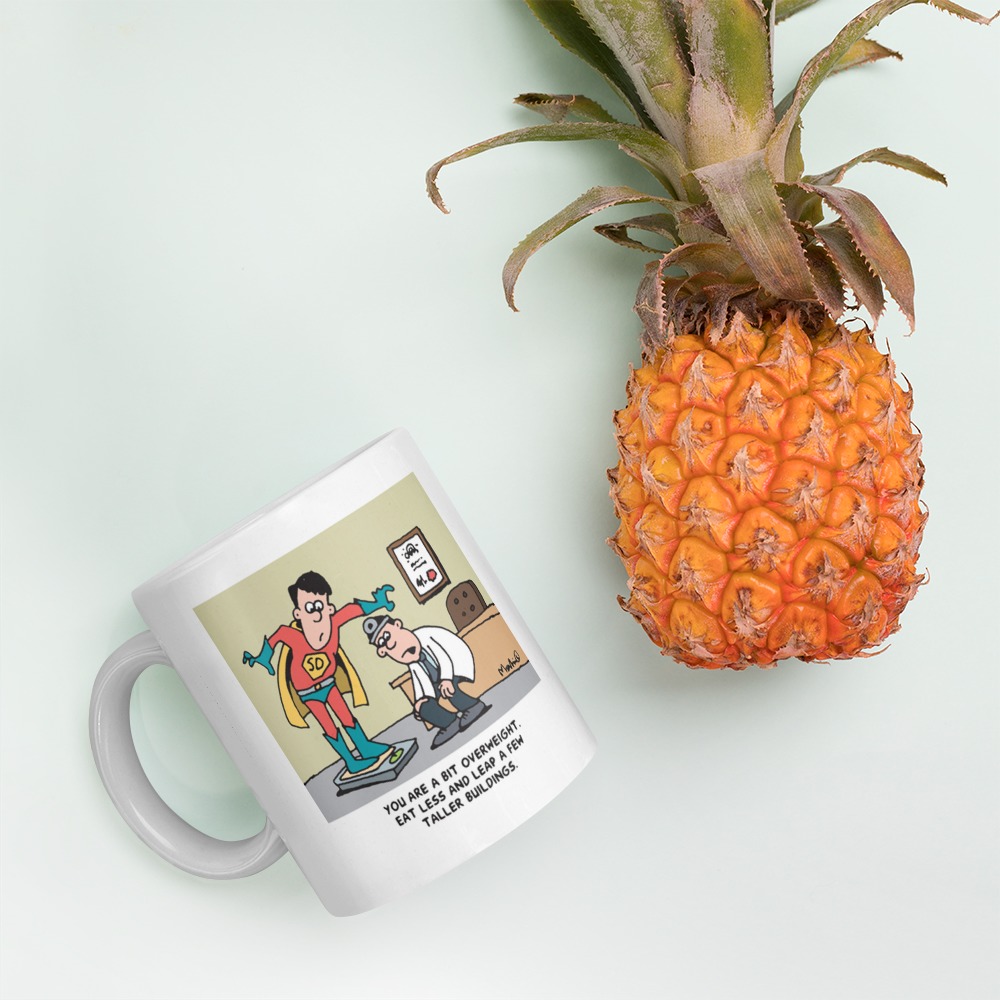 White Glossy Mug