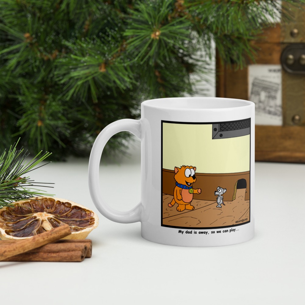 White Glossy Mug