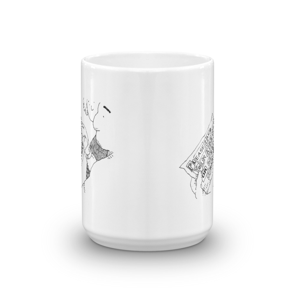 White Glossy Mug