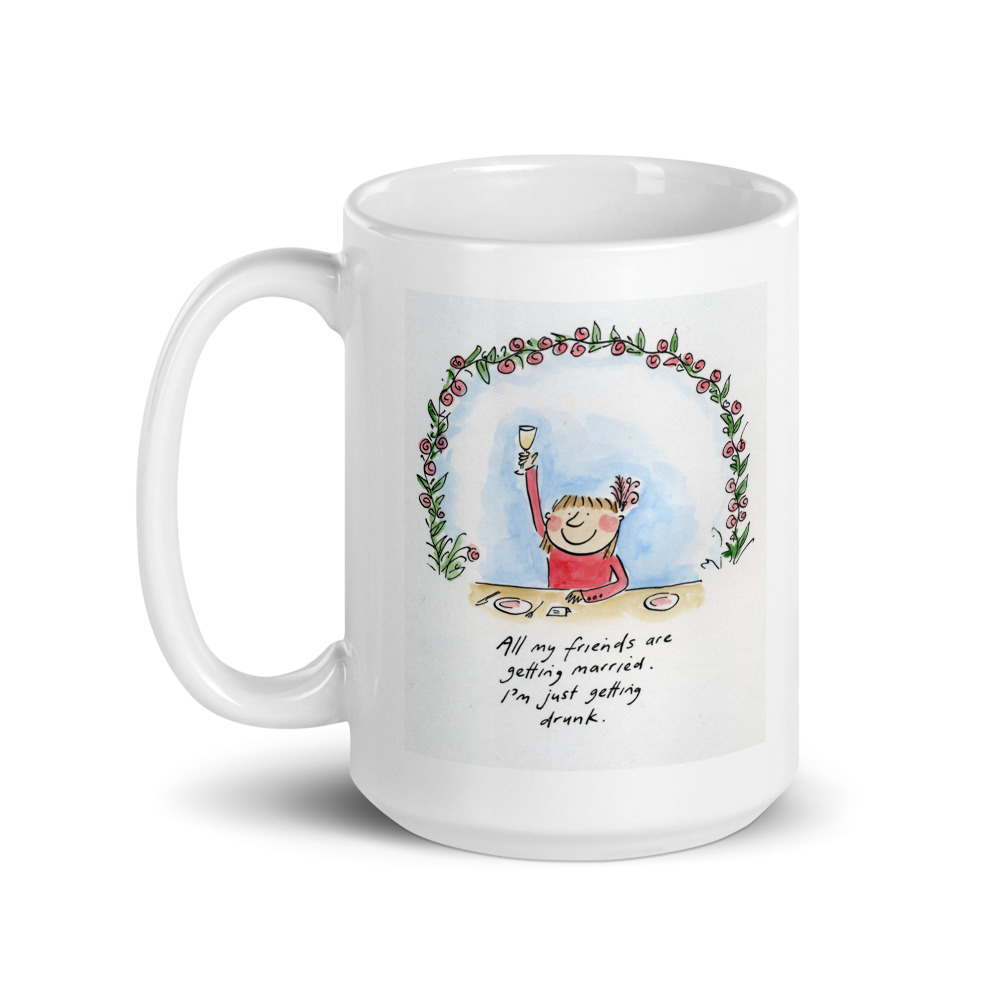 White Glossy Mug