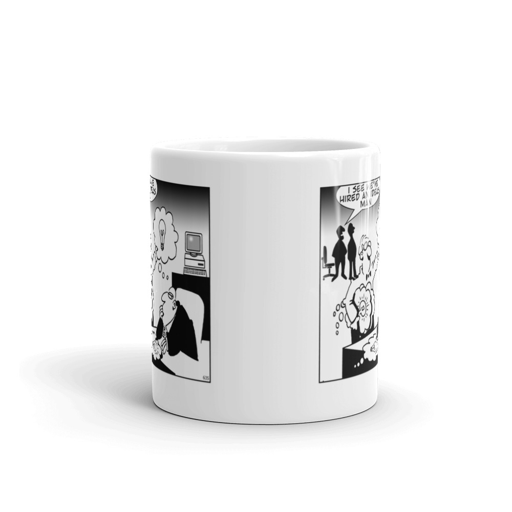 White Glossy Mug