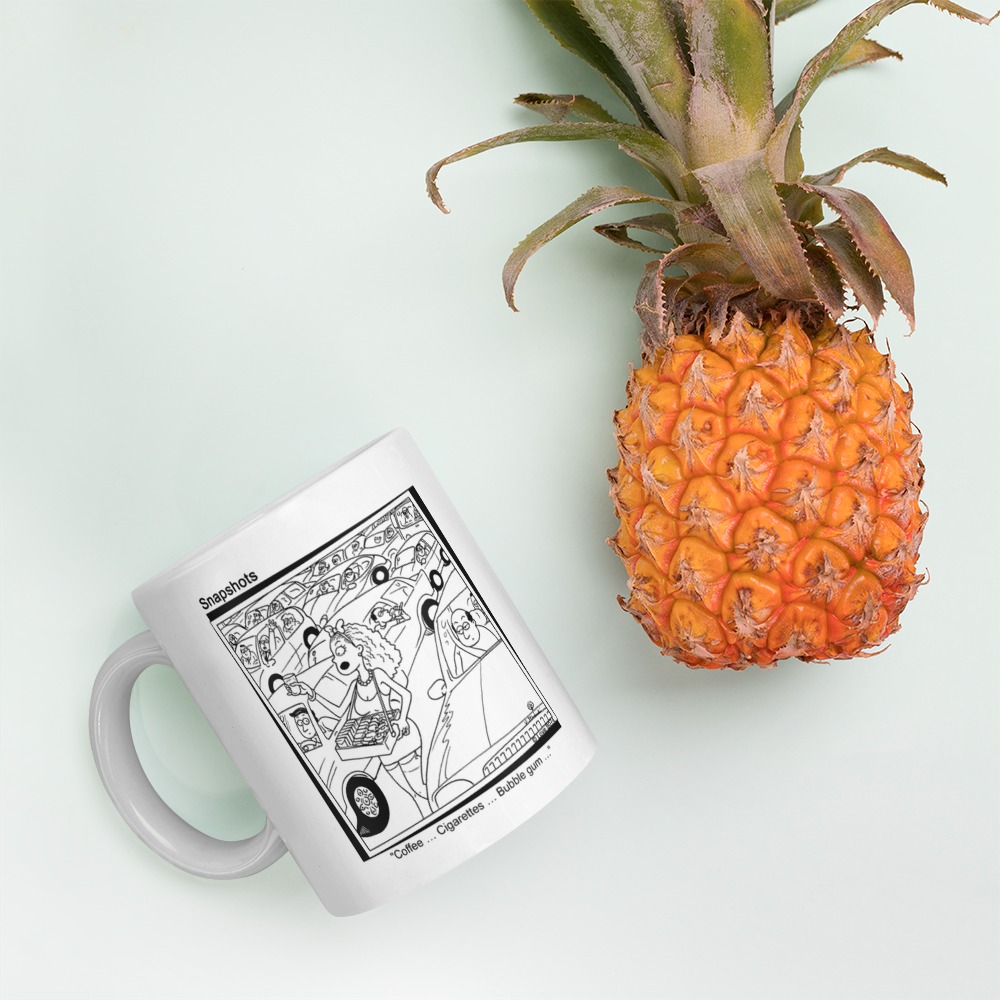White Glossy Mug