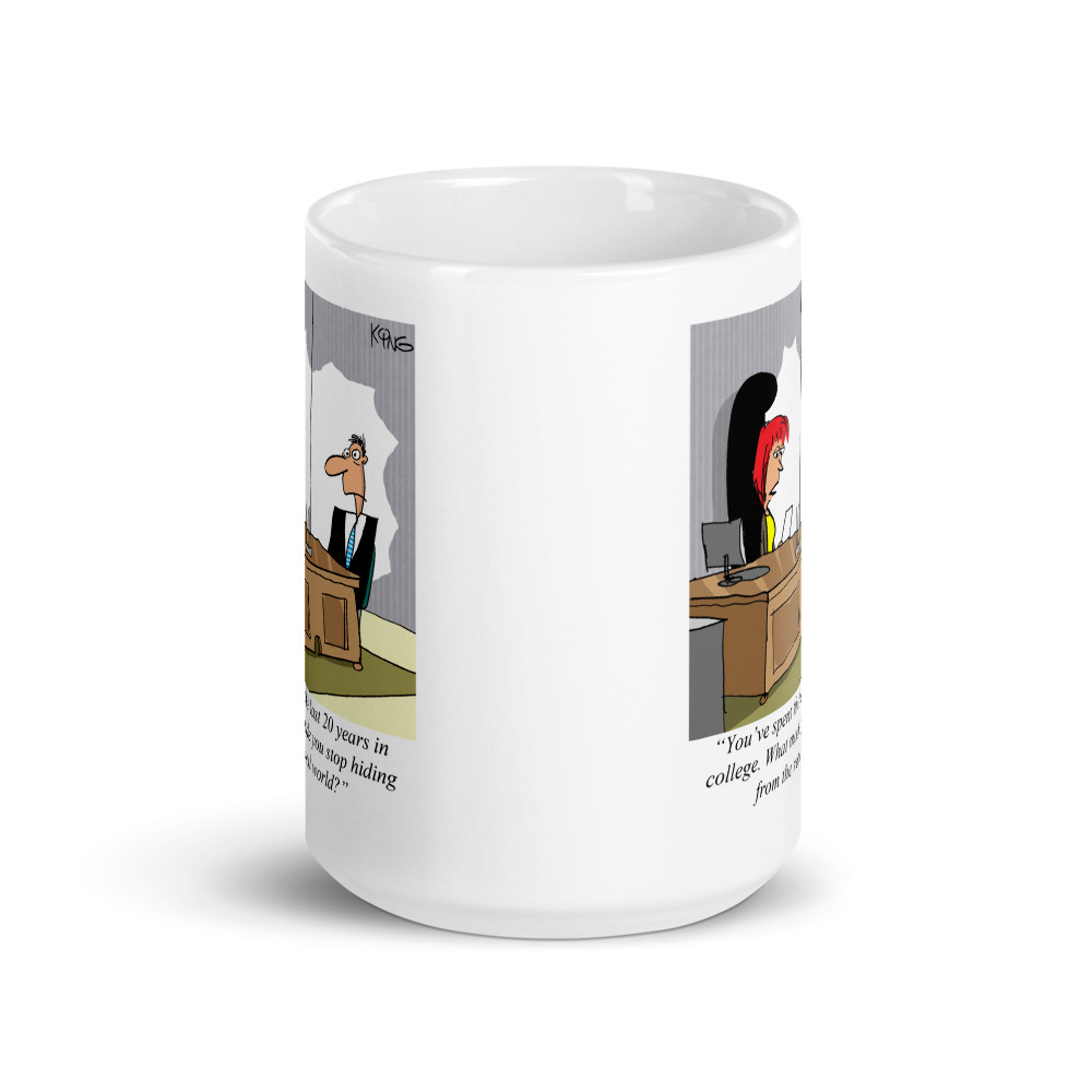 White Glossy Mug