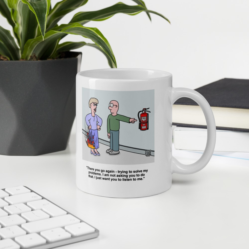 White Glossy Mug