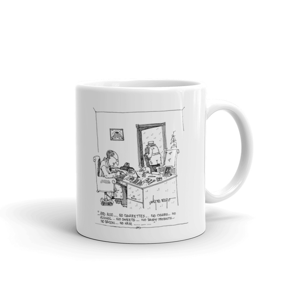 White Glossy Mug