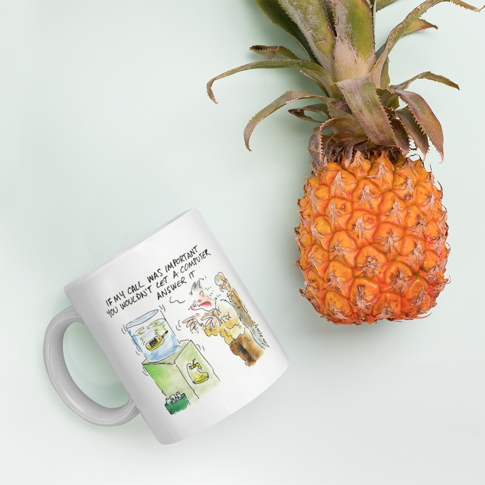 White Glossy Mug