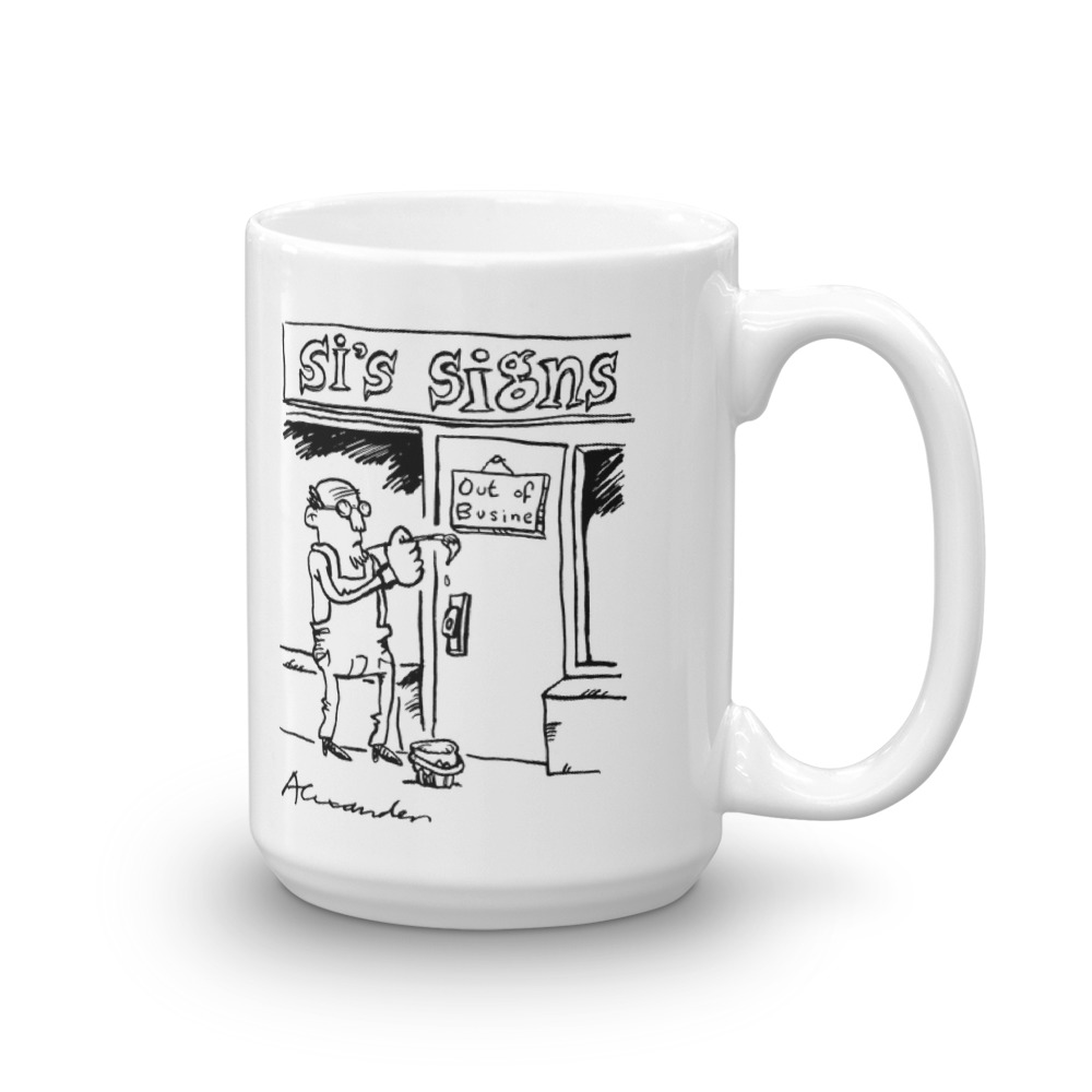 White Glossy Mug