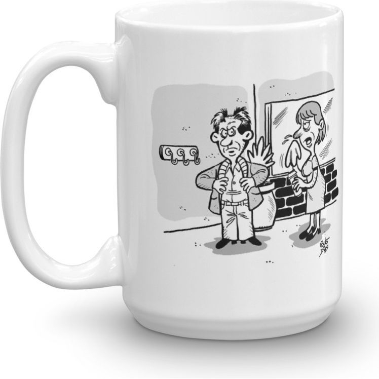 White Glossy Mug