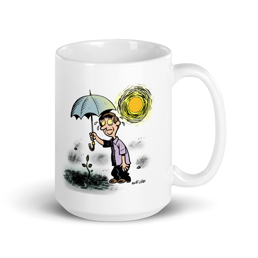 White Glossy Mug