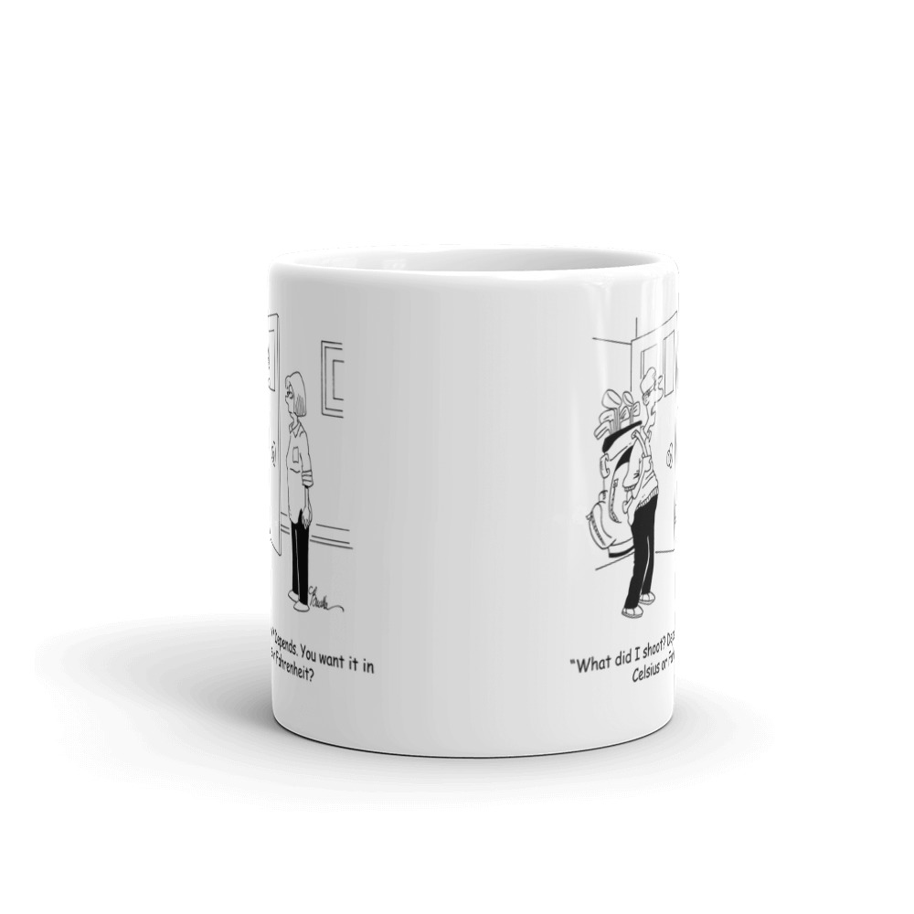 White Glossy Mug