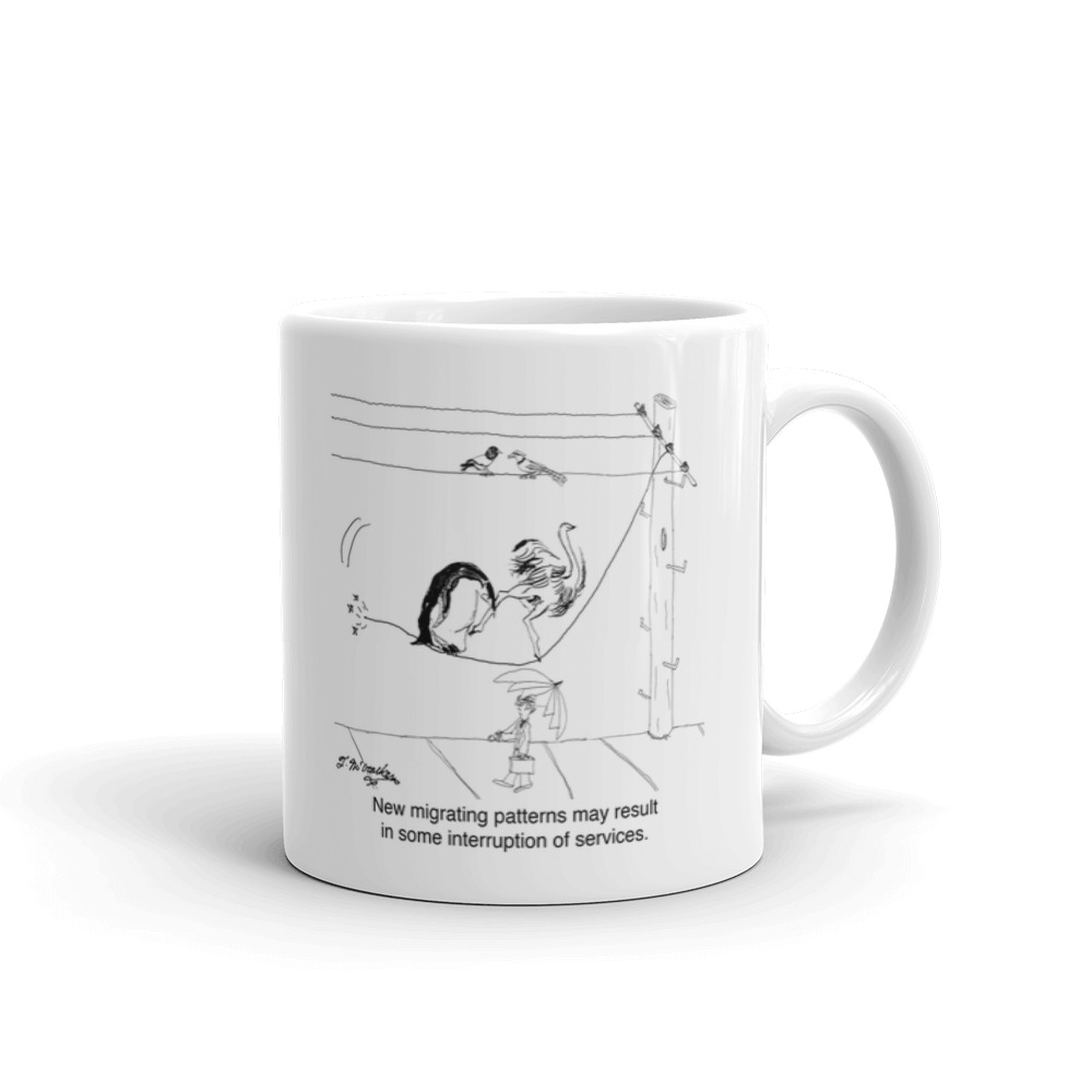 White Glossy Mug