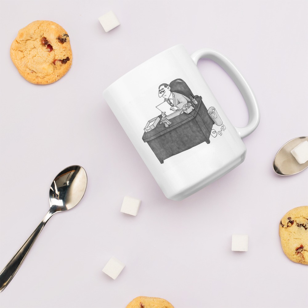 White Glossy Mug
