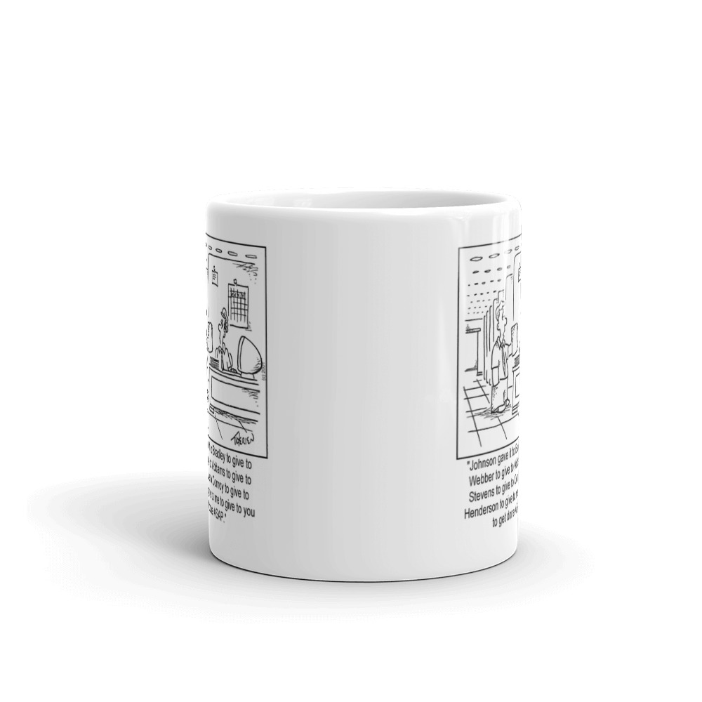 White Glossy Mug