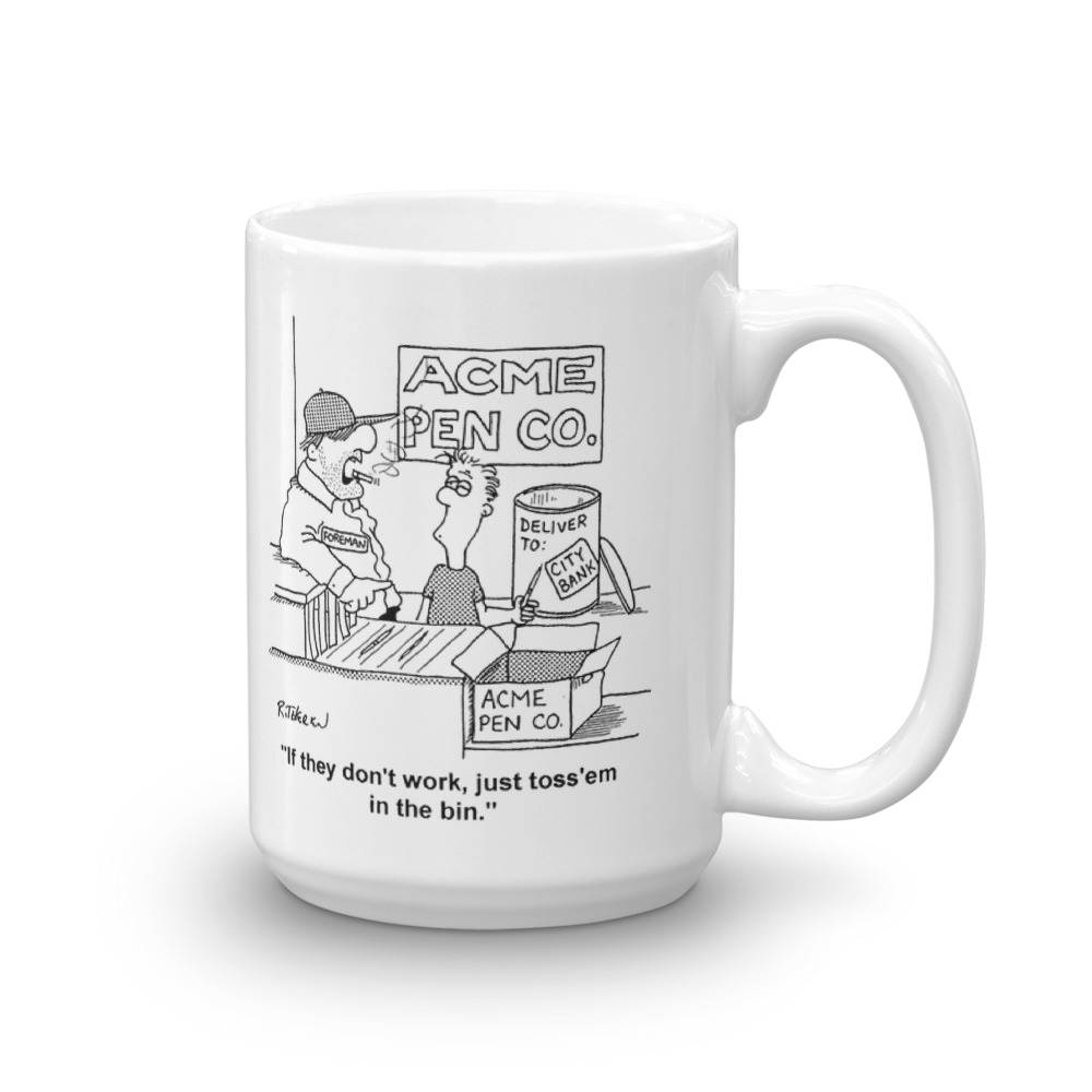 White Glossy Mug