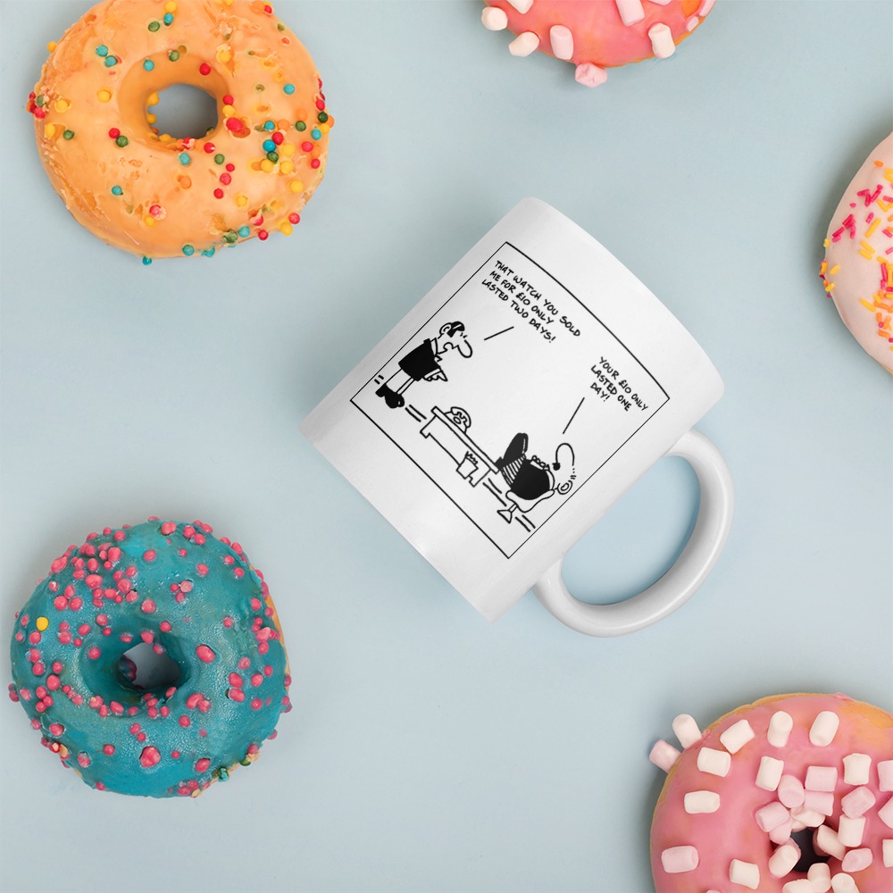White Glossy Mug