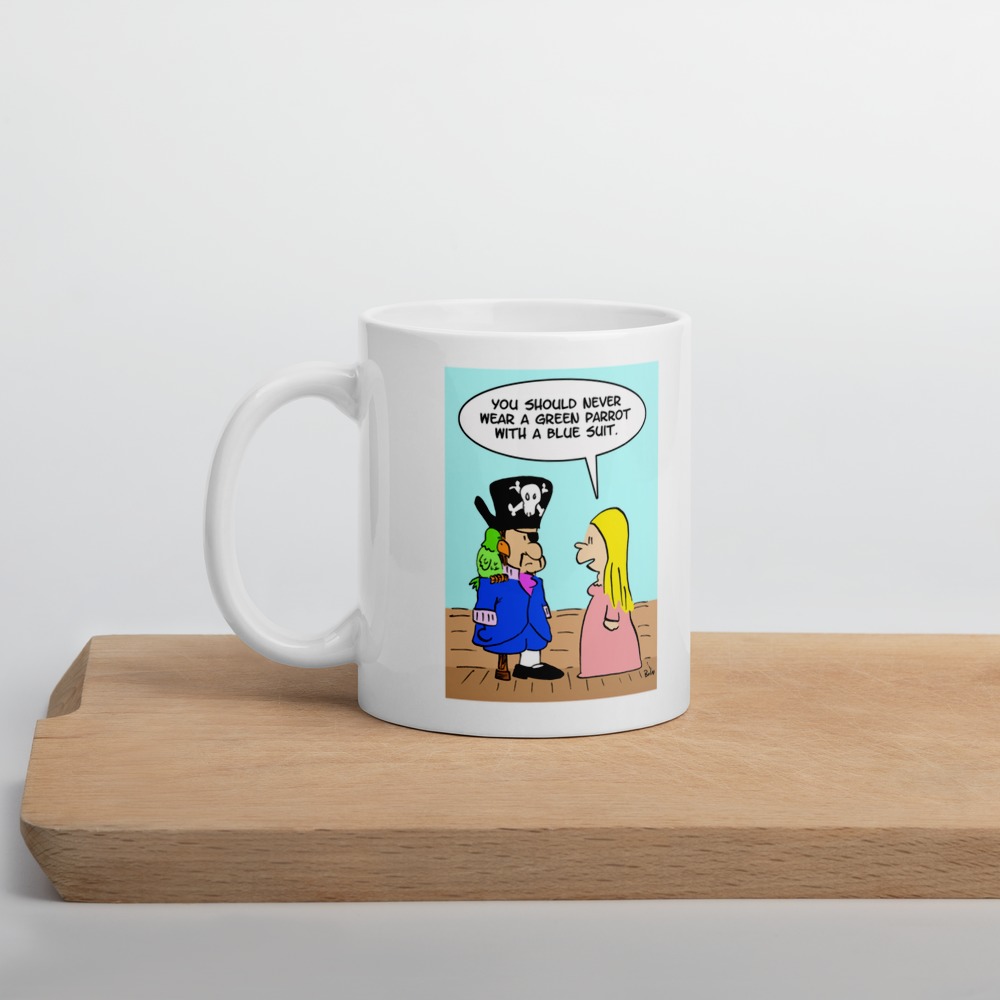 White Glossy Mug