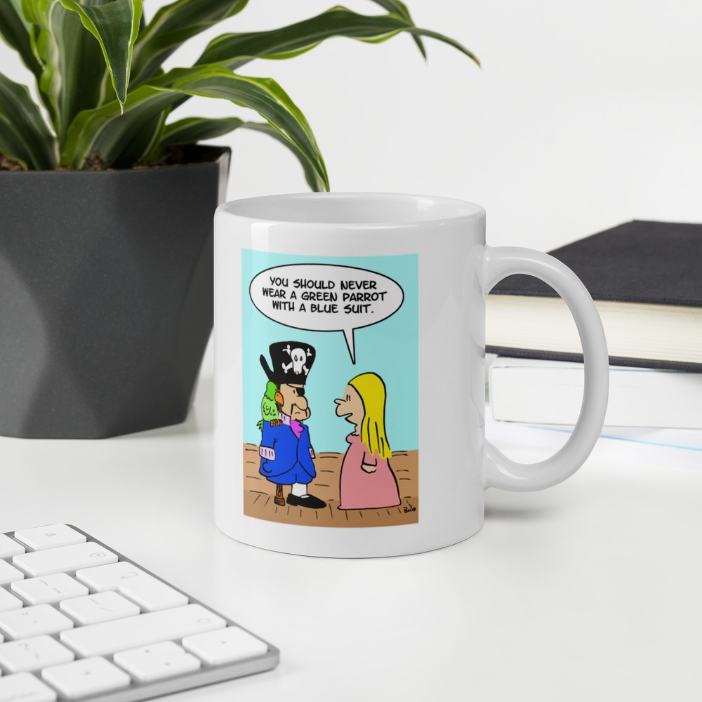White Glossy Mug