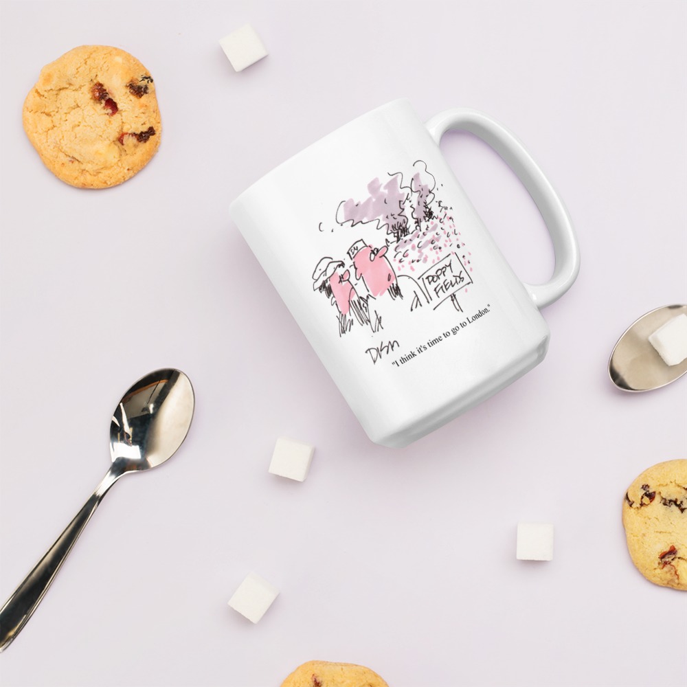 White Glossy Mug