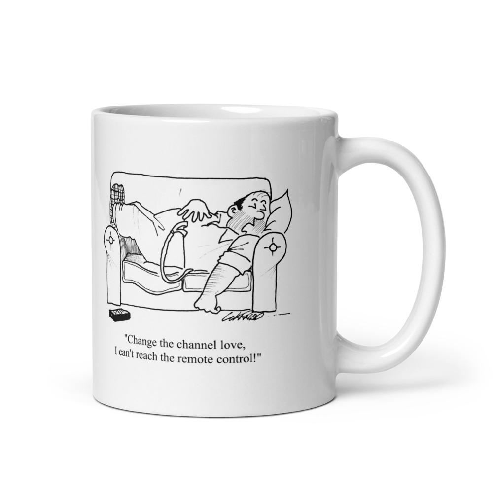 White Glossy Mug