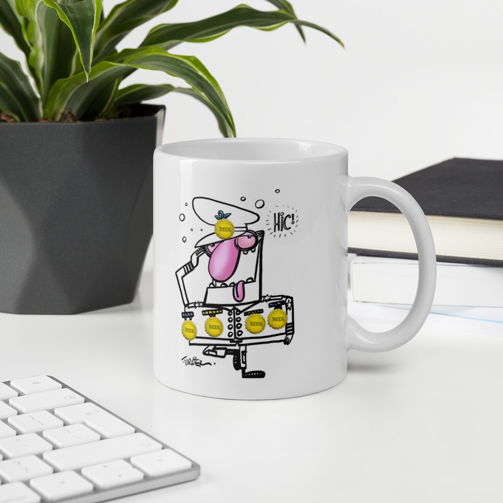 White Glossy Mug