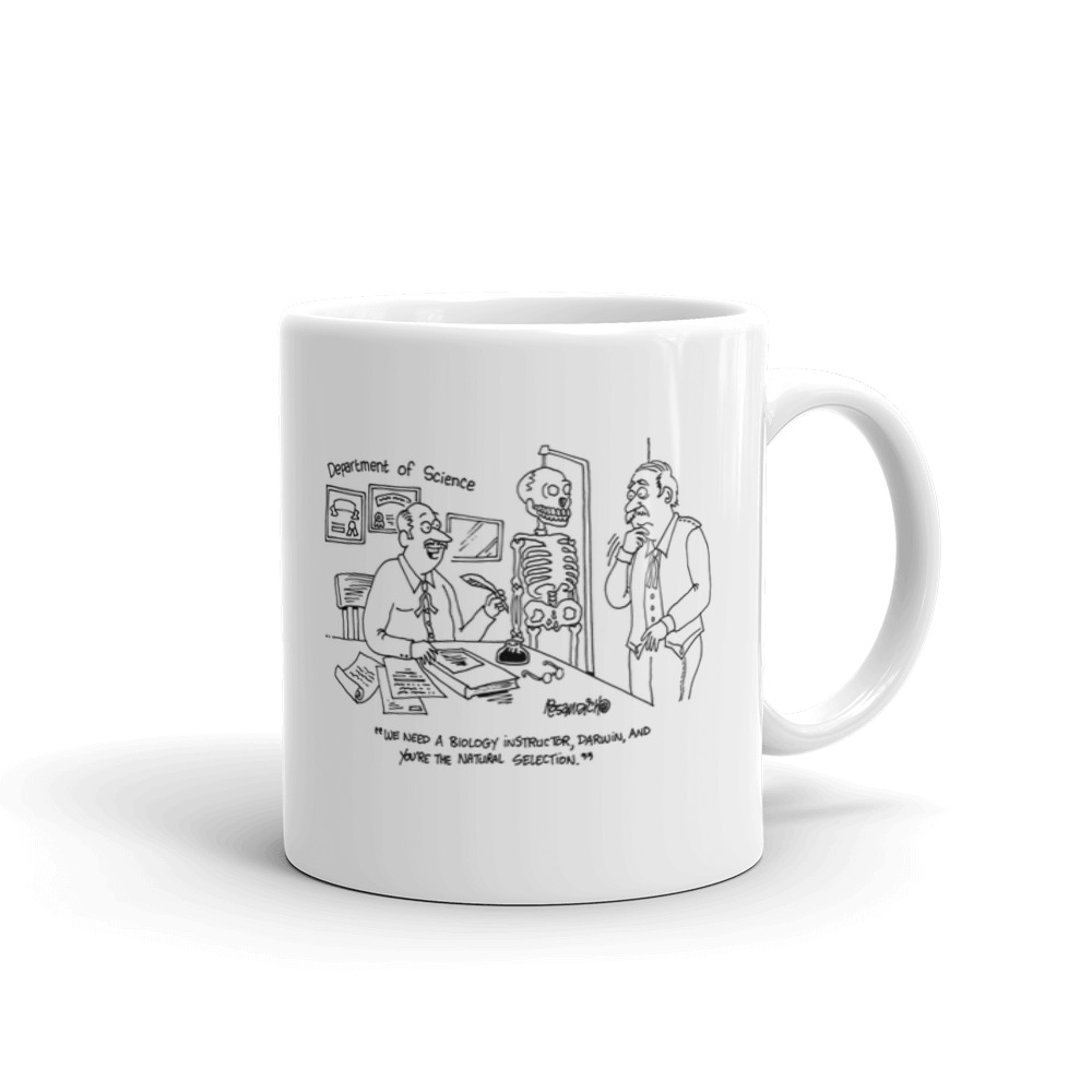White Glossy Mug