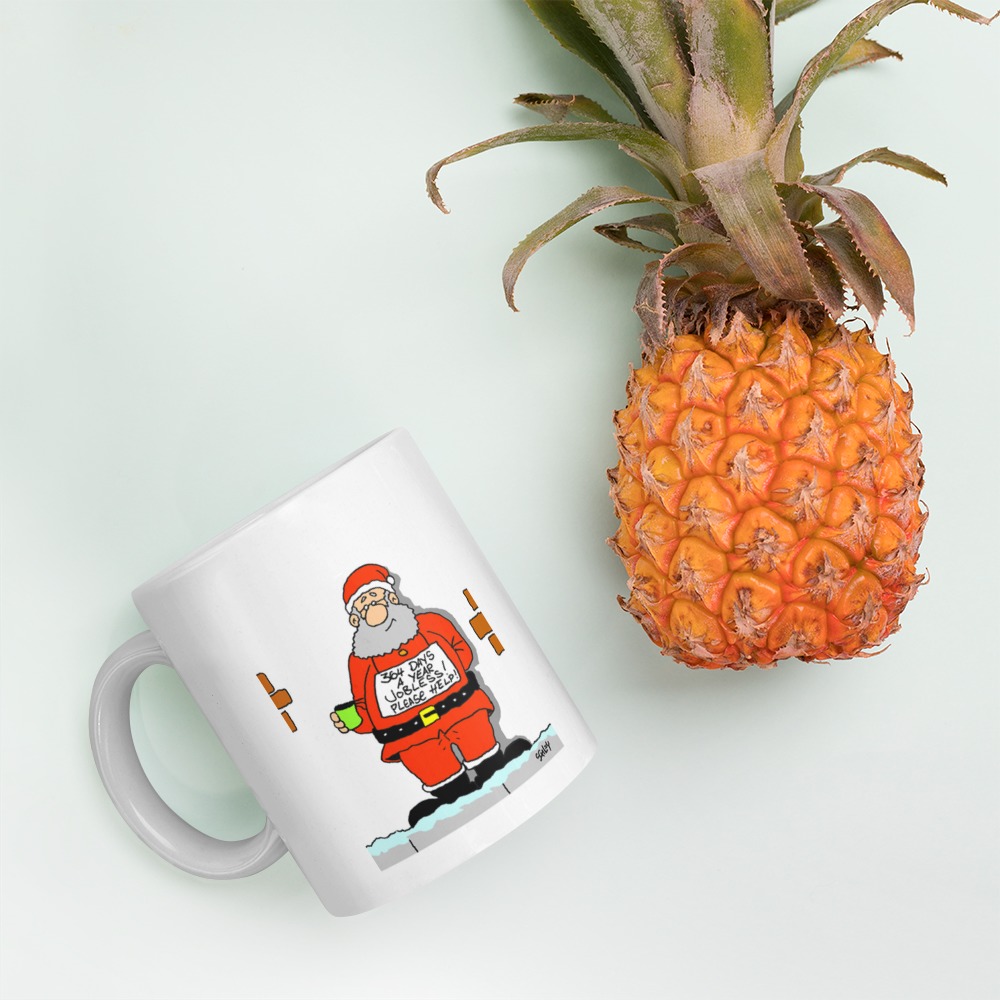 White Glossy Mug