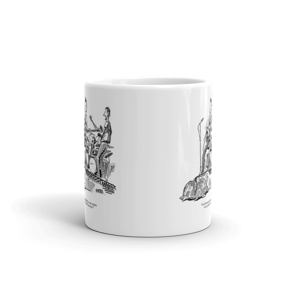 White Glossy Mug