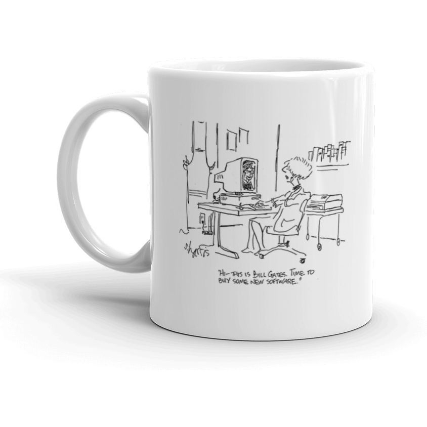 White Glossy Mug