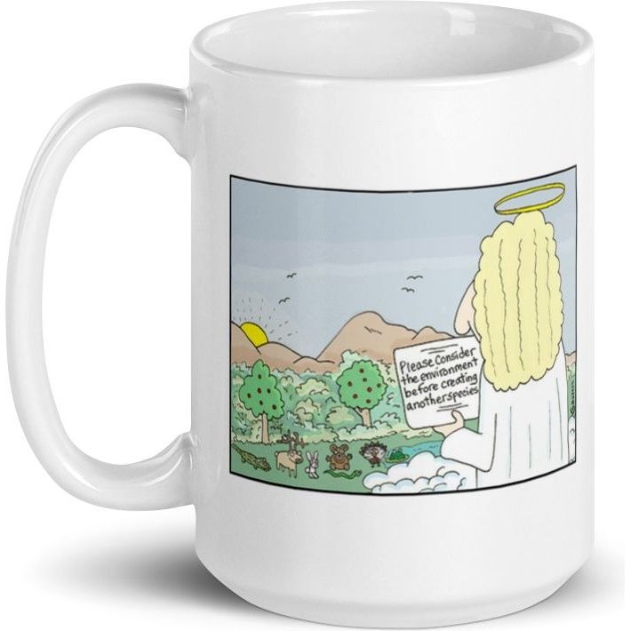 White Glossy Mug