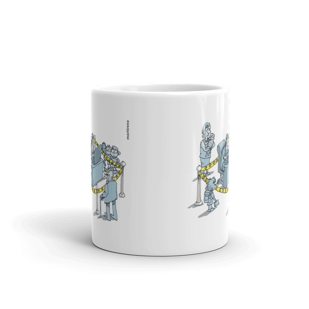White Glossy Mug