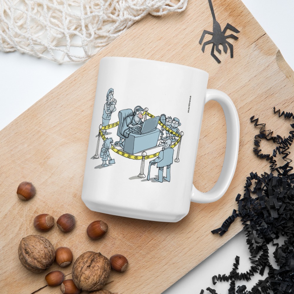 White Glossy Mug