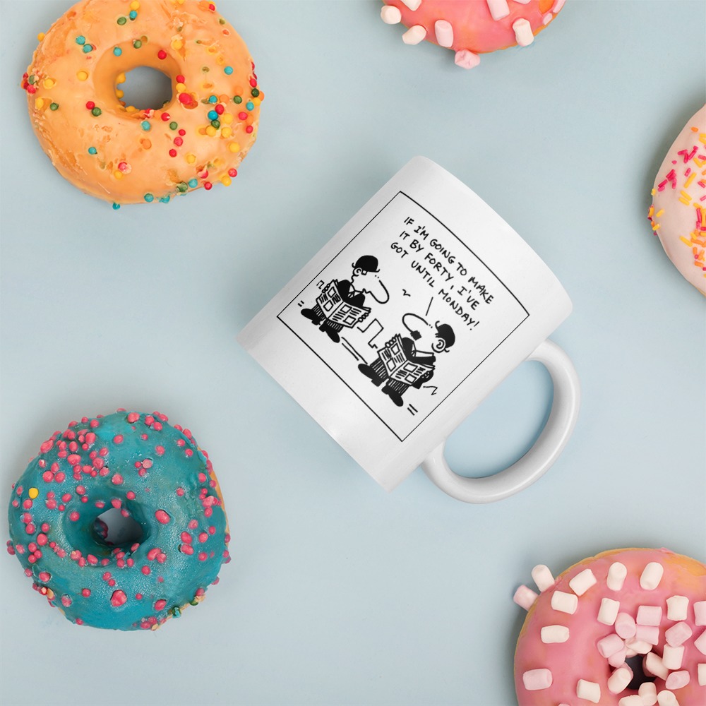 White Glossy Mug
