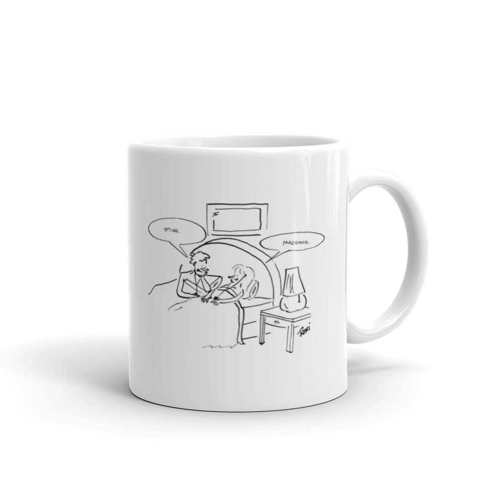 White Glossy Mug