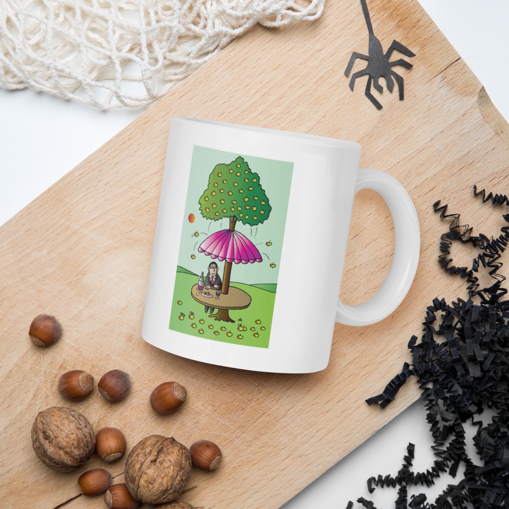 White Glossy Mug
