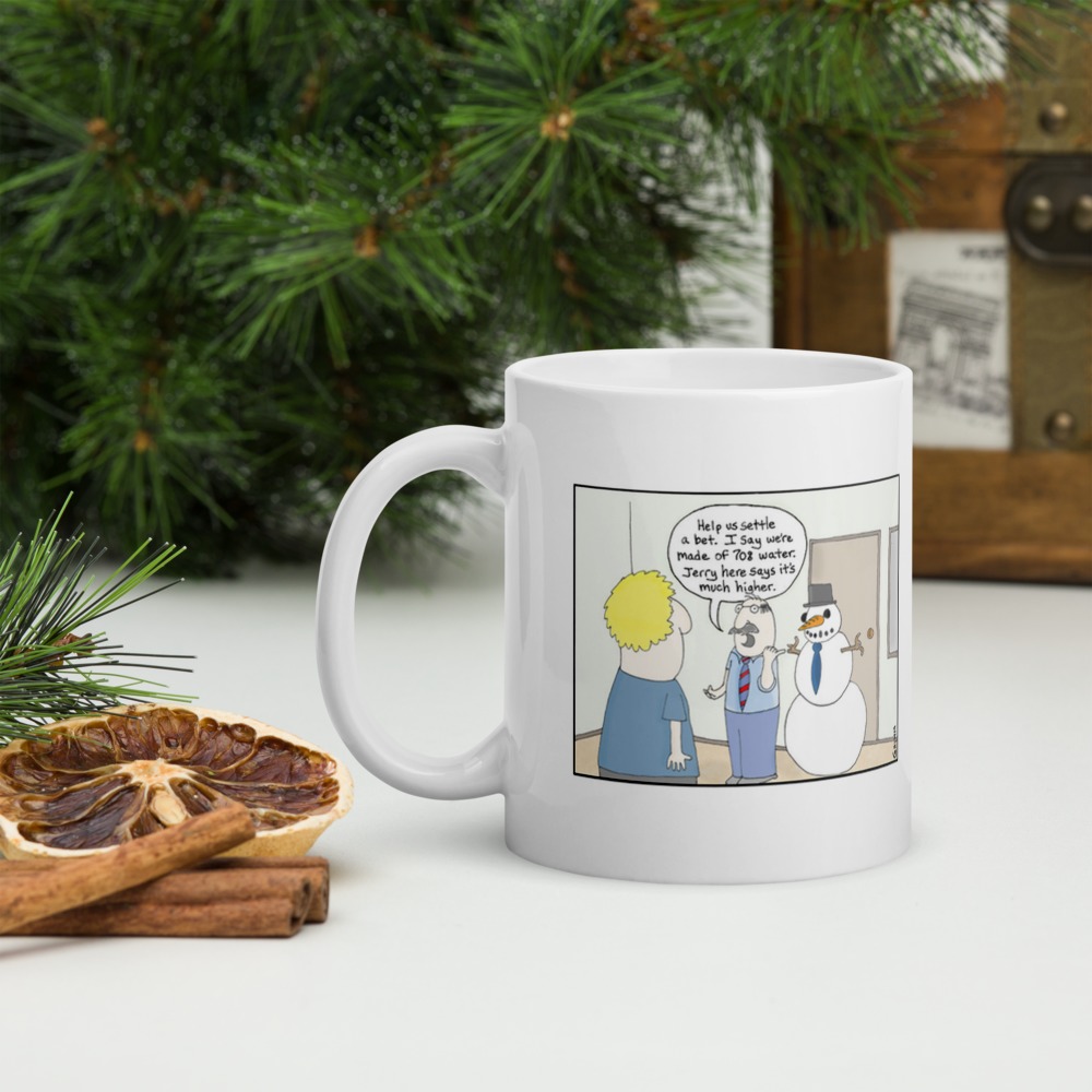 White Glossy Mug