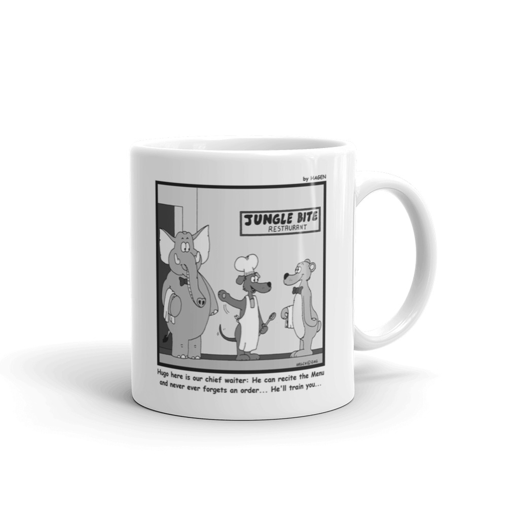 White Glossy Mug