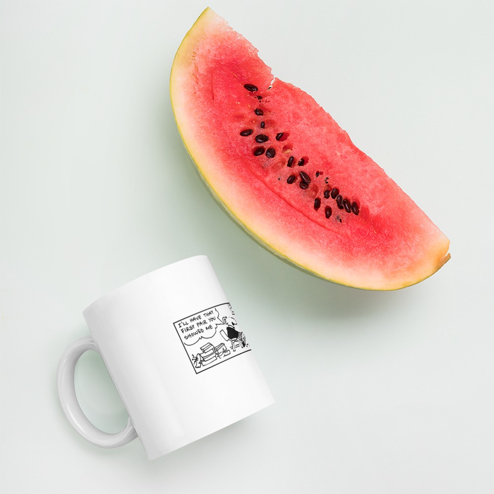White Glossy Mug
