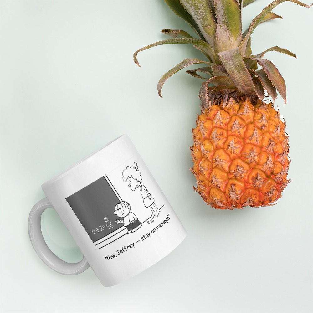 White Glossy Mug