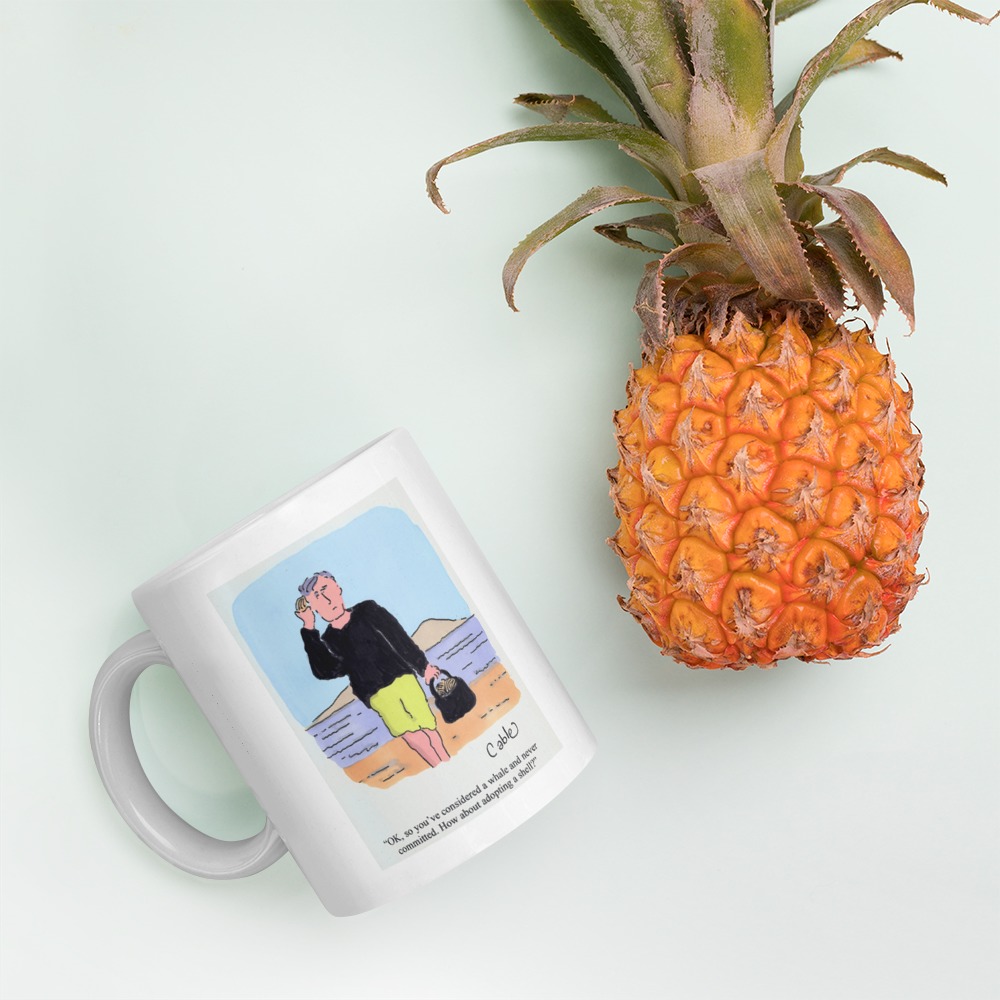 White Glossy Mug