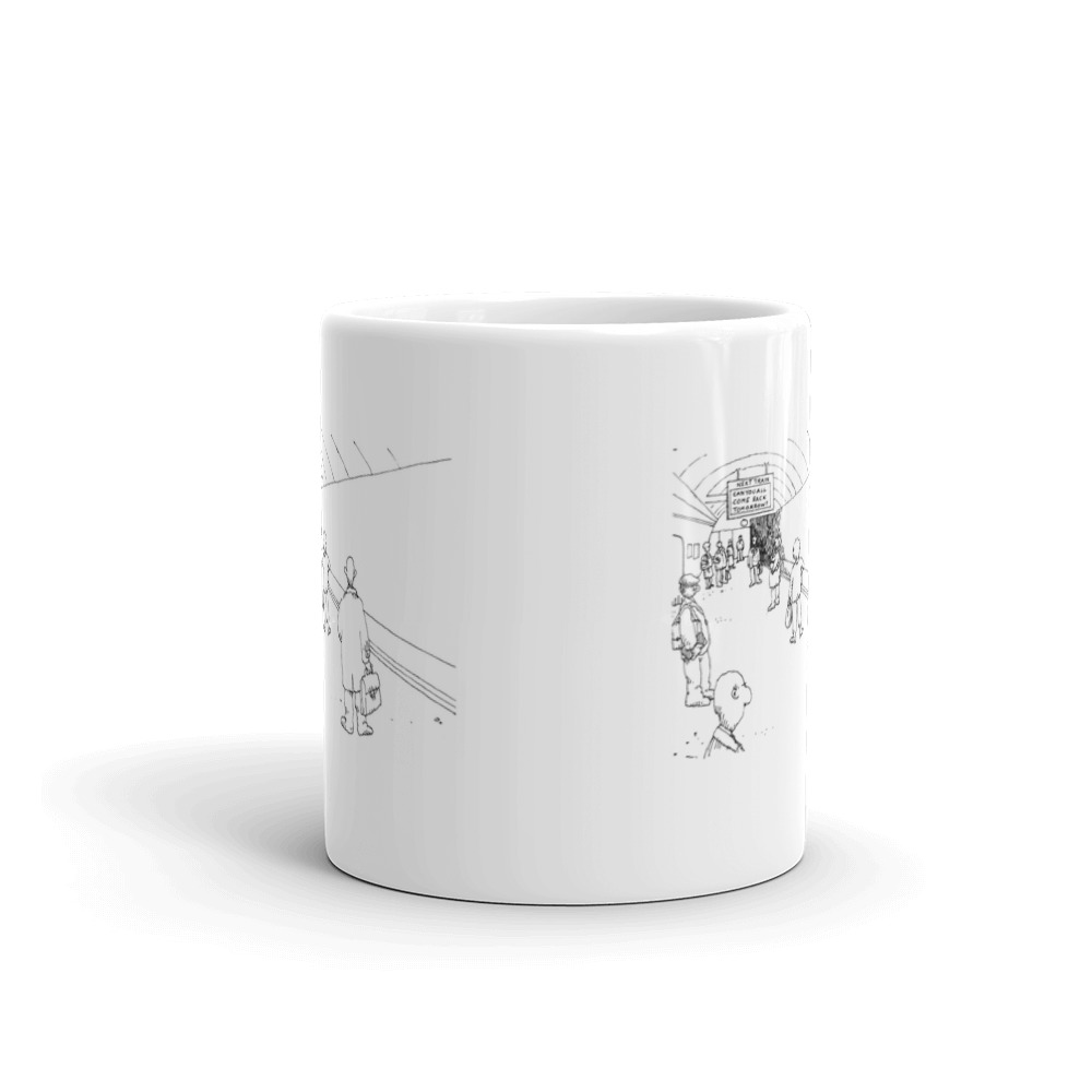 White Glossy Mug