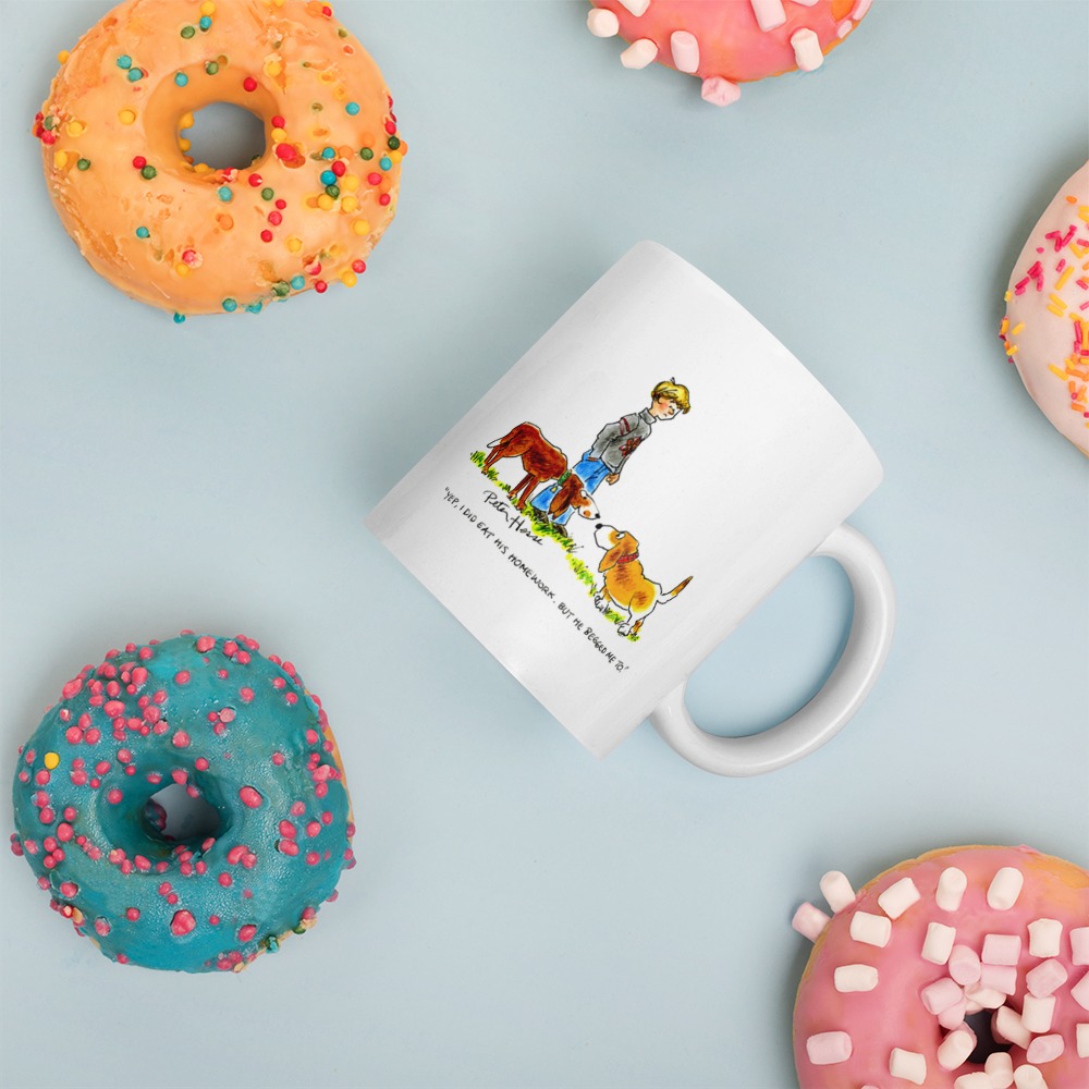 White Glossy Mug