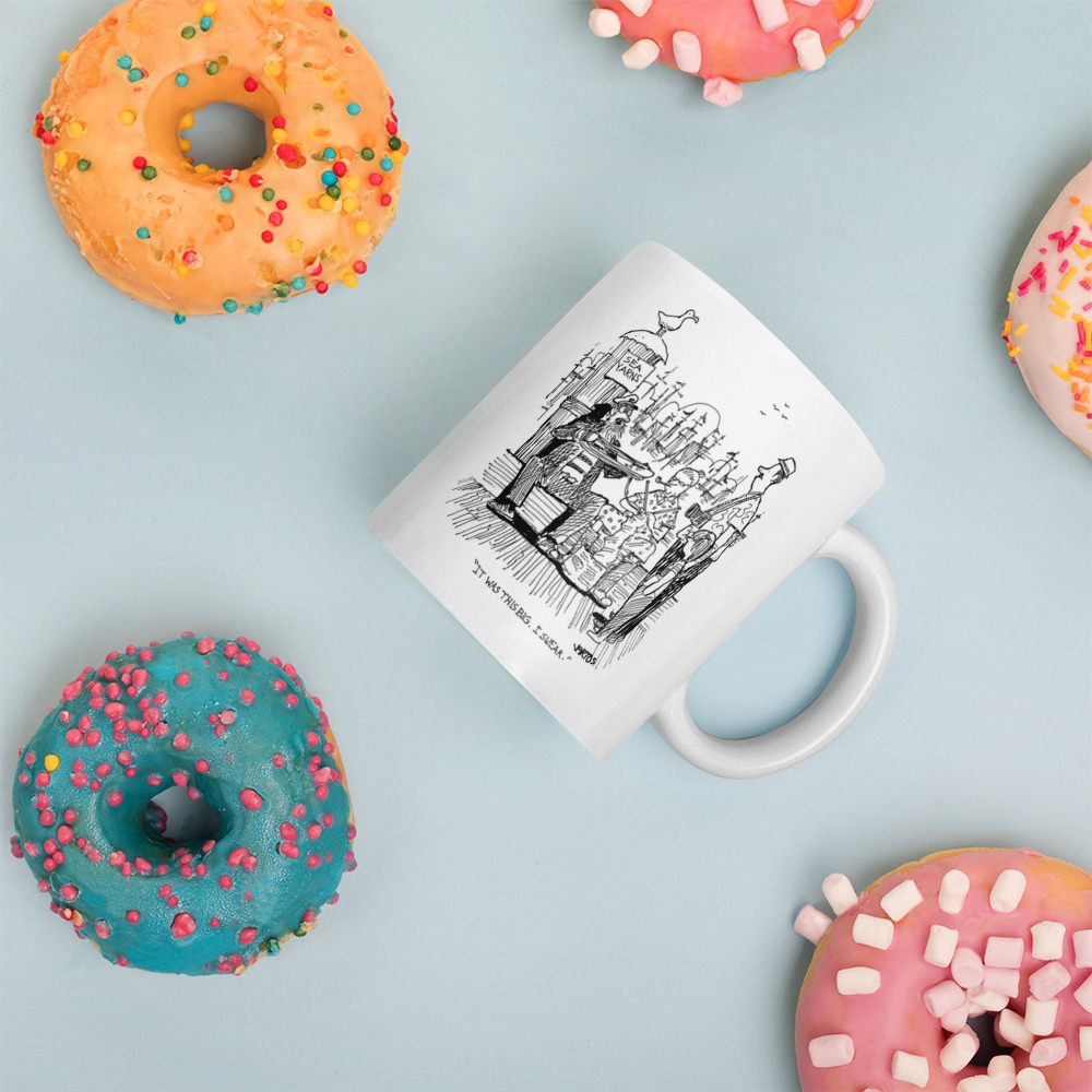 White Glossy Mug