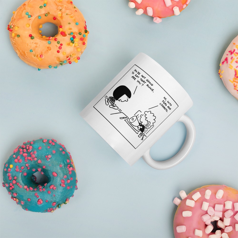 White Glossy Mug