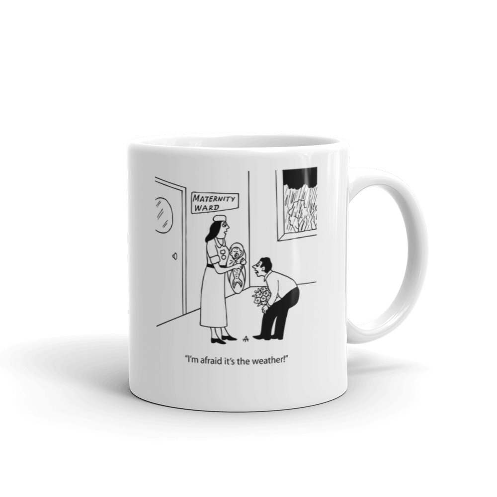 White Glossy Mug