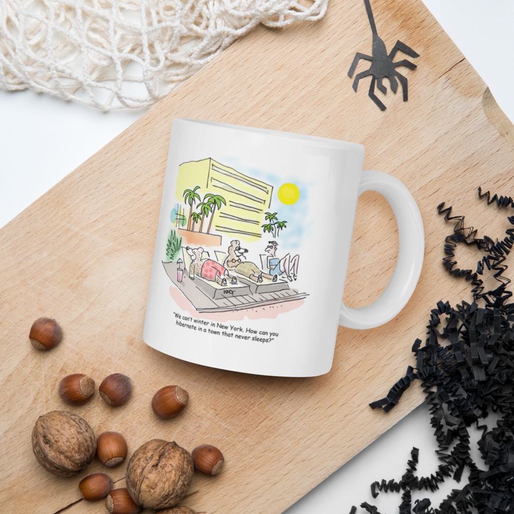 White Glossy Mug