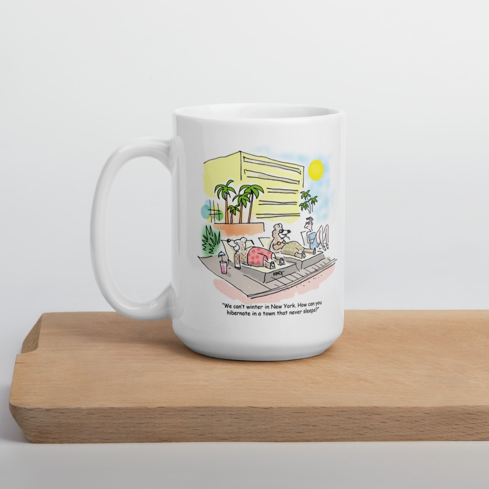 White Glossy Mug