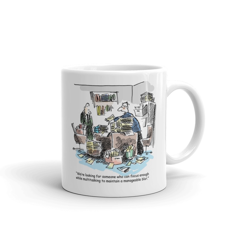 White Glossy Mug