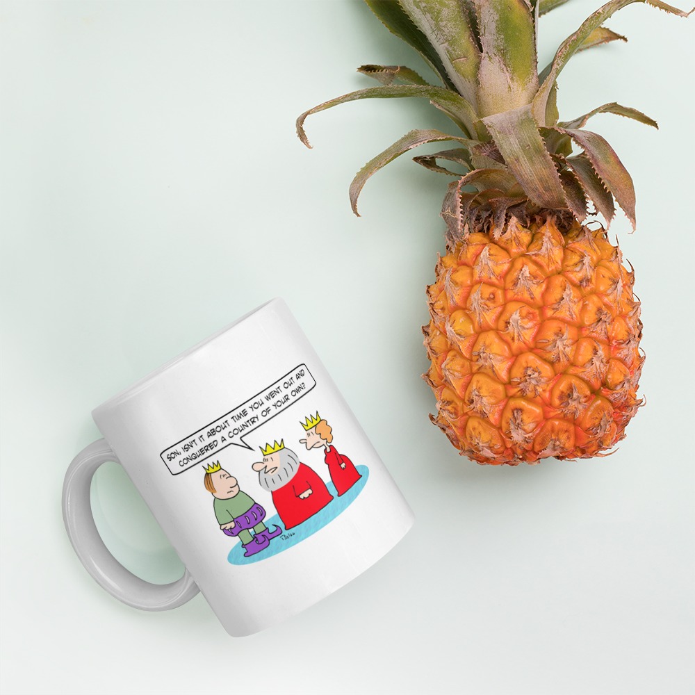 White Glossy Mug